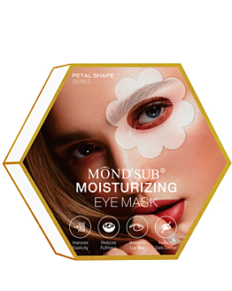 Mond'Sub Moisturizing Eye Mask, Nawilżające żelowe płatki pod oczy z kolagenem, 60szt