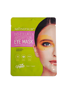 Mond'Sub Bio-Collagen Absorption, Maska pod oczy z peptydami i kwasem hialuronowym