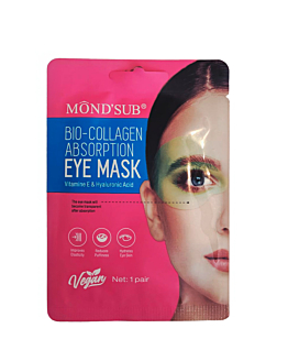 Mond'Sub Bio-Collagen Absorption, Maska pod oczy w witaminą E i kwasem hialuronowym