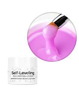 NTN Premium Builder Gel Self Leveling Żel Budujący Samopoziomujący Violet 15 g