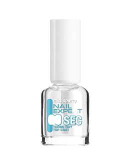 Miss Sporty Turbo Dry odżywka przyśpieszająca wysychanie lakieru, 8ml