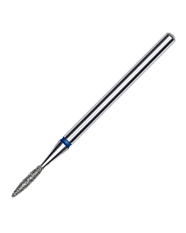 Staleks Expert Frez Diamentowy Płomień Ostry Do Skórek 1,6/8 mm Niebieski