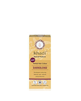 Khadi Herbal Hair Colour henna do włosów Ciemny Blond, 100g