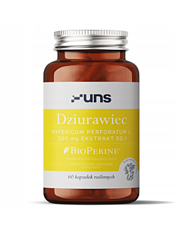 UNS Dziurawiec + Bioperine 60 vege kapsułek