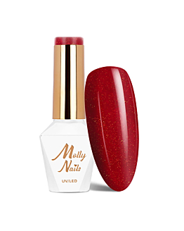 MollyNails Elite Women Russian Glitter Lakier Hybrydowy UV LED Nr 40 8 g