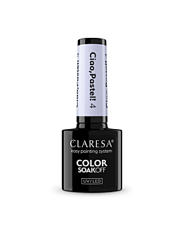 Claresa Color Soak Off UV/LED Ciao Pastel! lakier hybrydowy 4, 5g