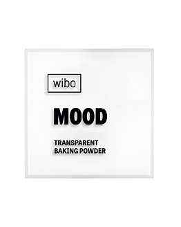 Wibo Mood Transparent Baking Powder transparentny sypki puder kamuflujący niedoskonałości cery, 14g