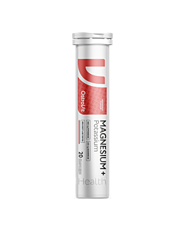 OstroVit Magnez + Potas 20 tabletek musujących o smaku grejpfrutowym