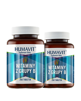 Humavit Witaminy z grupy B 2x250 tabletek