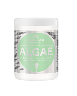 Kallos KJMN Algae Moisturizing Hair Mask nawilżająca maska do włosów z ekstraktem z alg i oliwą z oliwek, 1000ml