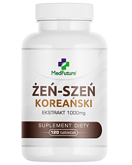 MedFuture Żeń-szeń koreański 1000mg 120 tabletek