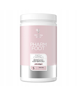 Victoria Vynn Pharm Foot FRESH CRYSTALS Sól Odświeżająca Do Kąpieli Stóp z Kolagenem 1250 g
