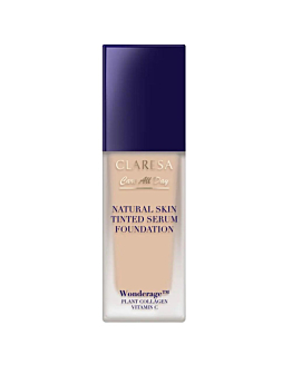 Claresa Natural Skin Tinted Serum Foundation podkład-serum z naturalnym wykończeniem 1W Light Warm, 32ml