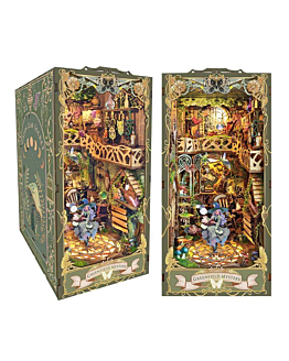 Habarri Miniaturowy domek Book Nook - Czarodziejki lasu