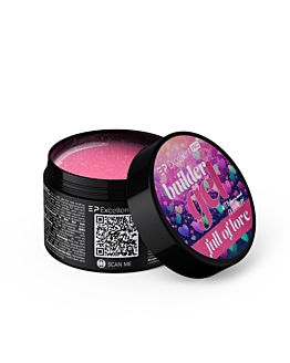 Excellent PRO Builder Gel Thixotropy With Effect żel budujący Full Of Love, 50g