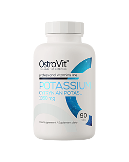 OstroVit Cytrynian Potasu 90 tabs 1050 mg