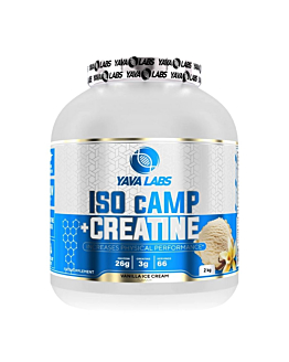 Yava Labs Iso Camp + Creatine Izolat białka + kreatyna smak lody waniliowe