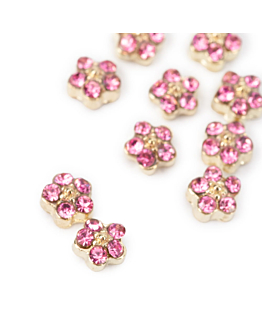 MollyNails Ozdoby Do Paznokci Kwiatki 3D K1118 10 szt