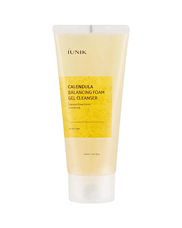 IUNIK Calendula Balancing Foam Gel Cleanser, żel do mycia twarzy, 150ml