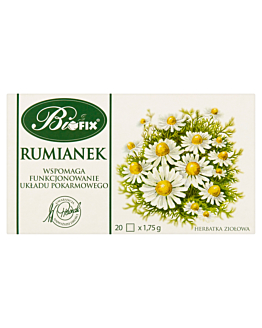 Bifix Rumianek Herbatka ziołowa ekspresowa, 20 tor.