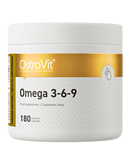 OstroVit Kwasy Omega 3-6-9 180 kaps Olej Rybi