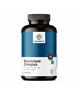 Healthy World Kompleks elektrolitów, 180 tabletek