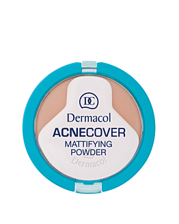 Dermacol Acnecover Mattifying Powder puder matujący w kompakcie 02 Shell, 11g