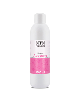 NTN Premium Aceton Kosmetyczny Płyn Do Usuwania Lakieru Hybrydowego Do Manicure 1000 ml