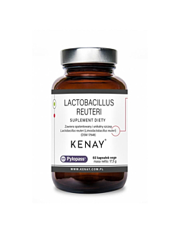 Kenay Suplement diety lactobacillus reuteri Pylopass