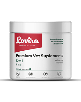 Lovira Suplementy dla psa 8 w 1 360 g