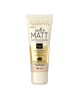 Eveline Satin Matt Fondotinta Opacizzante 01