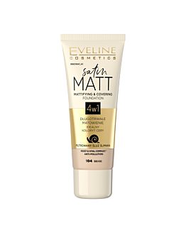Eveline Satin Matt Podkład matujący 04