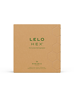 Lelo Prezerwatywy organiczne HEX Organic Condoms 36 pack