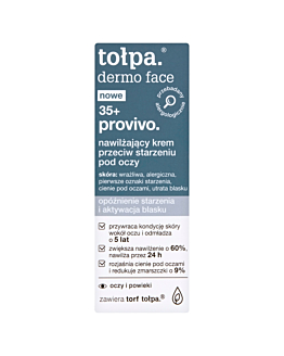 Tołpa Dermo Face Provivo 35+ nawilżający krem przeciw starzeniu pod oczy 