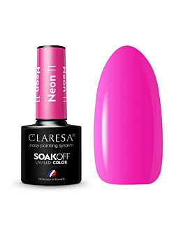 Claresa Soak Off UV/LED Neon lakier hybrydowy 11, 5g