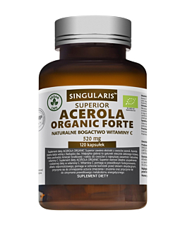 Singularis Acerola Organic Forte 520 mg 120 kapsułek