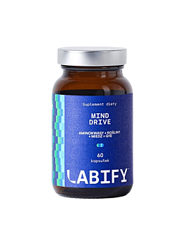 Labify Mind Drive Aminokwasy miedź Q10 i ekstrakty roślinne