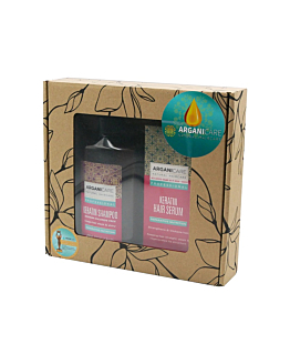 Aeganicare Zestaw Keratin (Szampon + Serum do włosów)