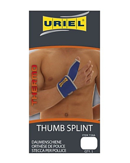 Uriel, Usztywniacz na kciuk, Kolor niebieski, Rozmiar L-XL