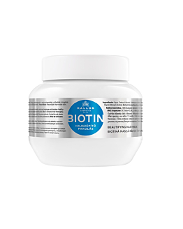 Kallos KJMN Biotin Beautifying Hair Mask upiększająca maska do włosów z biotyną, 275ml