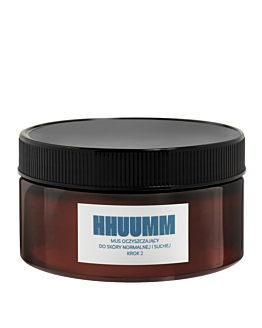 HHUUMM Mus oczyszczający do skóry normalnej i suchej, 80 ml