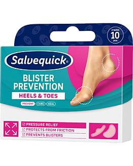 Salvequick Blister Prevention Pięty i Palce Mix, 10 szt.
