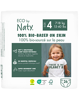 ECO by Naty 4 Pieluchy jednorazowe 