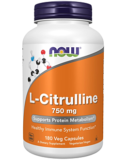 Now Foods L-Citrulline 750 mg, kapsułki 90 szt.