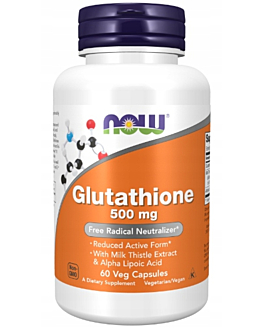 Now Foods Glutathione 500 mg, kapsułki 60 szt.