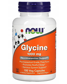 Now Foods Glycine 1000 mg, kapsułki 100 szt.