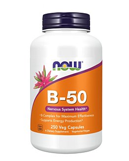 Now Foods B-50, kompleks Wit. B, kapsułki 250 szt