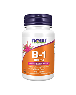 Now Foods B-1 100 mg, 100 szt.