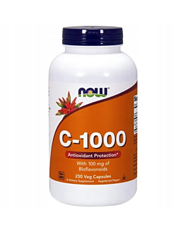 Now Foods C-1000 +Bioflawonoidy 100mg + Rutyna