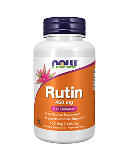 Now Foods Rutin 450 mg Kapsułki, 100 sztuk